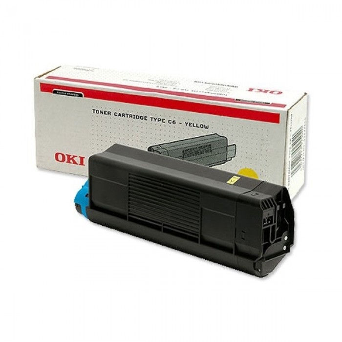 Compatible 43459321 OKI toner Yellow  for C3500/ C3520